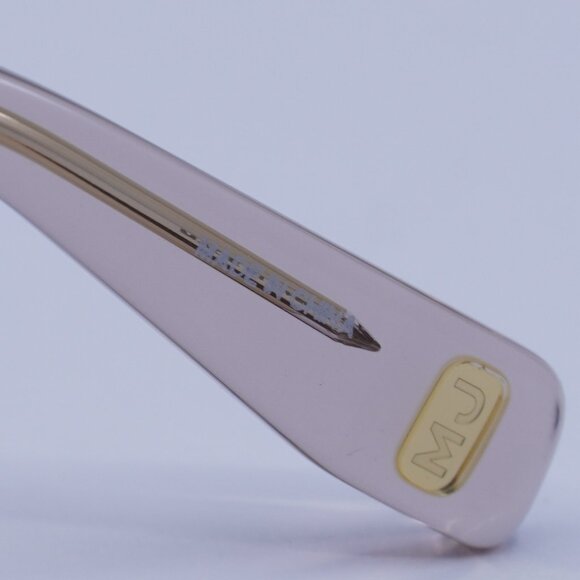 Marc Jacobs MJ 1077 010A 00 Eyeglasses Transparent Beige Geometric 51mm Frame - Picture 8 of 12